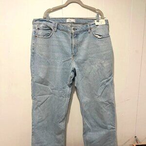 Abercrombie Mid-Rise Baggy Jean - Size 34 18R